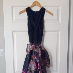 ELIZA J Criss-Cross Floor-Length Dress // LIKE NEW // Orig: $110 // Selling: $55